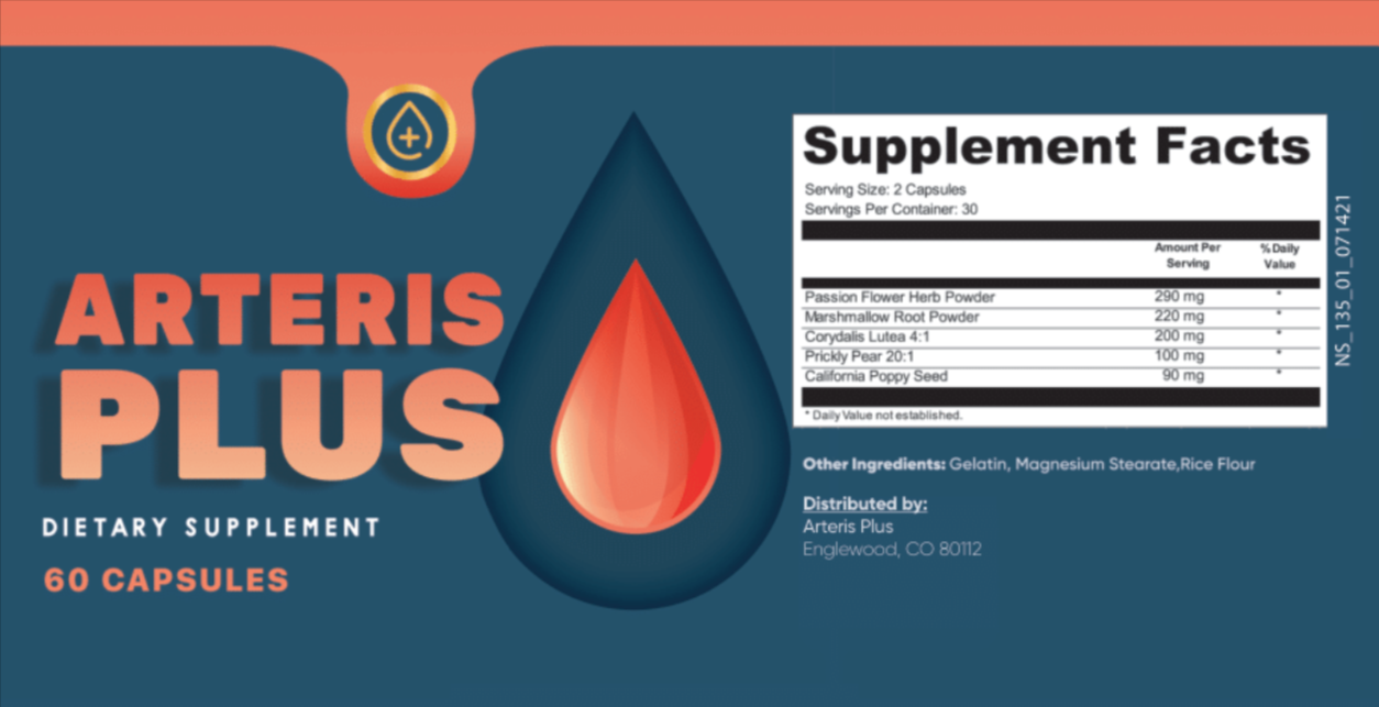 Arteris Plus Supplement Fact